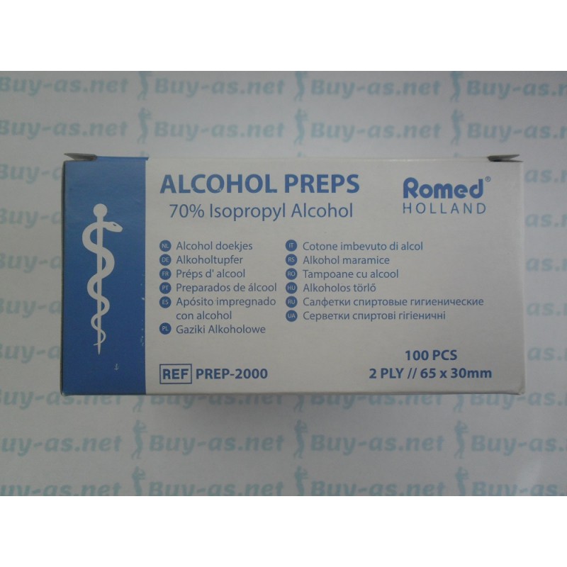 Alcohol Preps 10 pcs